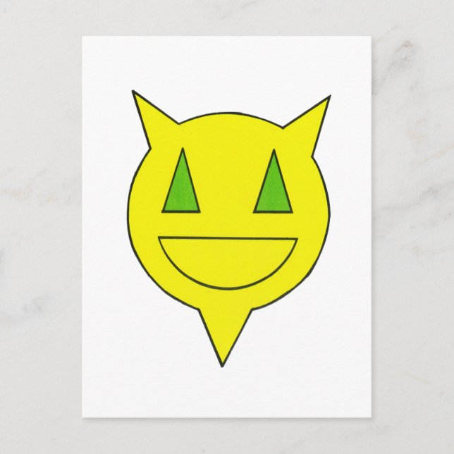 Percentum Head Postcard (Front)