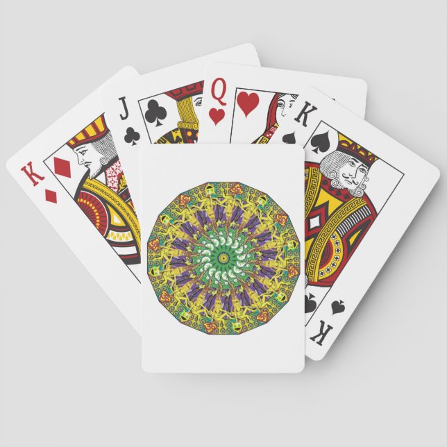 PERCENTUMDESIGNS.COM Classic Playing Cards (Back)
