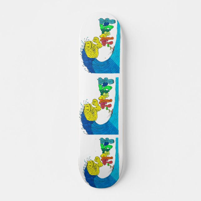 PercentumSurf Skateboard (Front)