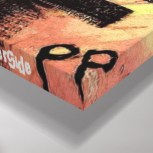 Perception Collage Stretched Canvas Print