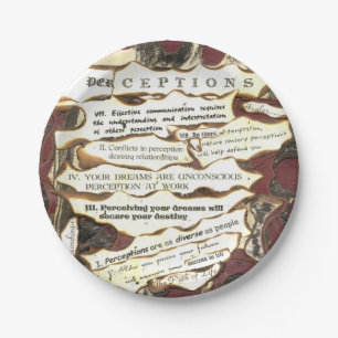 Perceptions Paper Plate