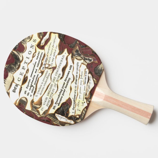 Perceptions Ping Pong Paddle (Side)