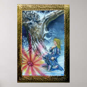 PERCEVAL AND VISION OF THE HOLY GRAIL POSTER