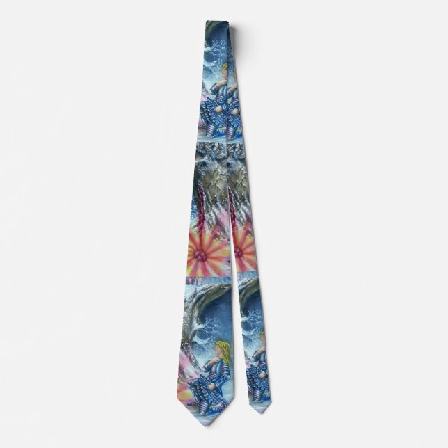 PERCEVAL AND VISION OF THE HOLY GRAIL TIE (Front)