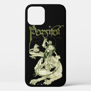 PERCEVAL FIGHTING DRAGON,QUEST HOLY GRAIL Fantasy iPhone 12 Case