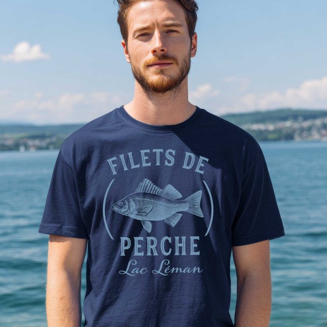 Perch Fillets Filets de Perch Lake Geneva T-Shirt (Creator Uploaded)