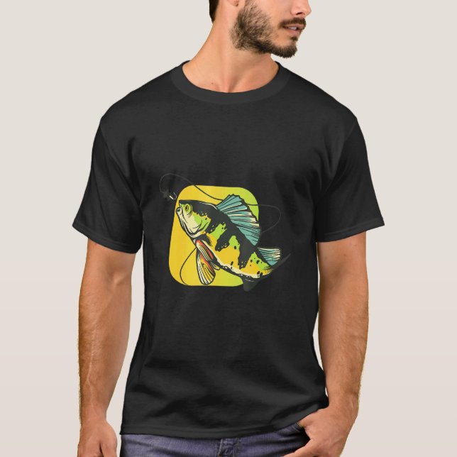 Perch Fishing T-Shirt (Front)
