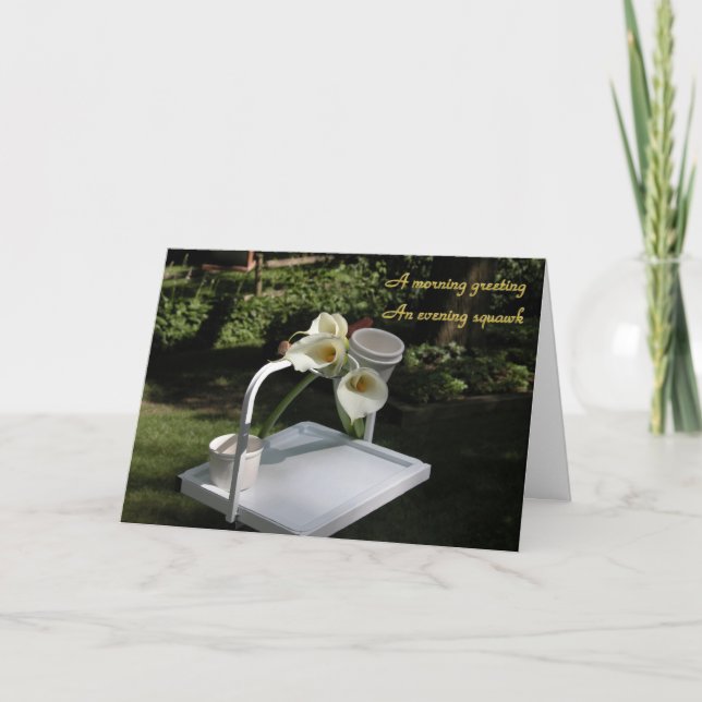 Perch Sympathy Card (Front)