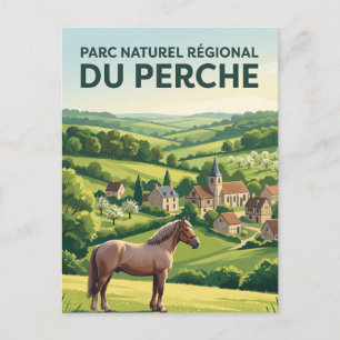 Perche Regional Natural Park France Postcard