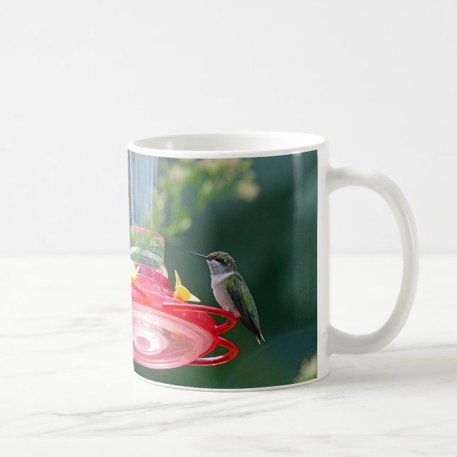 Perched Hummingbird Coffee Mug (Right)