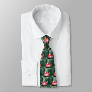Perched Hummingbird Tie
