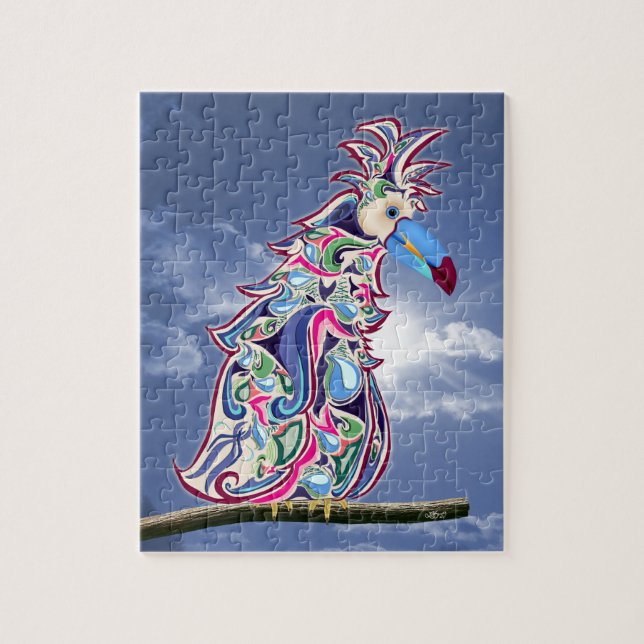 Perched Jigsaw Puzzle (Vertical)