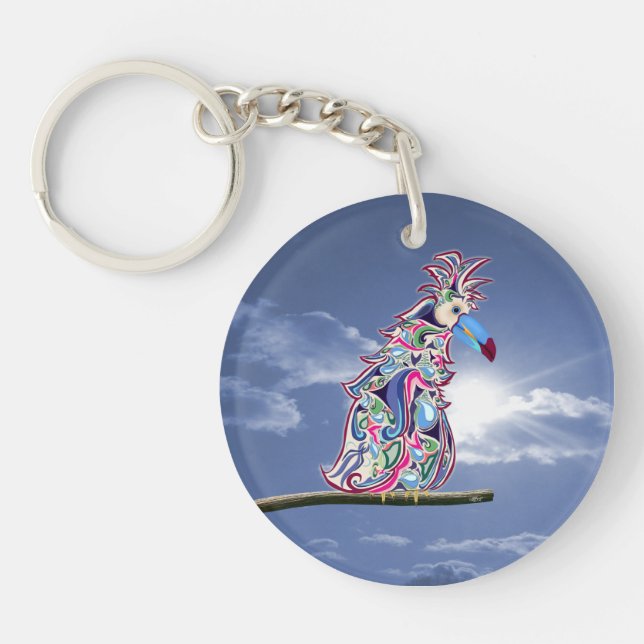 Perched Key Ring (Front)