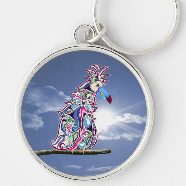 Perched Key Ring (Front)