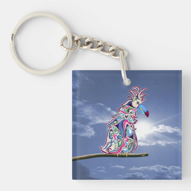 Perched Key Ring (Front)
