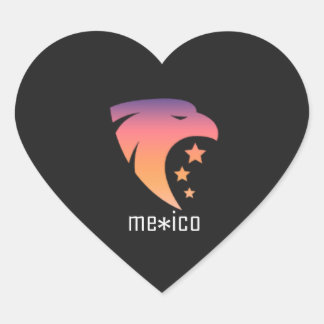 Perched on Power, Soaring with Freedom: The Iconic Heart Sticker