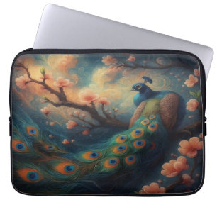 Perched Peacock Laptop Sleeve
