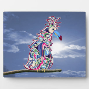 Perched Plaque