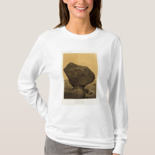 Perched rock, Rocker Creek, Arizona T-Shirt