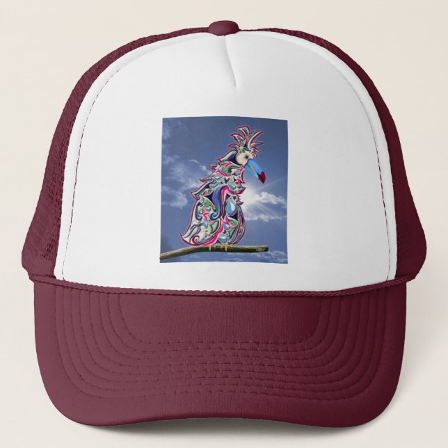 Perched Trucker Hat (Front)