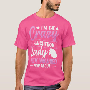 Percheron Horse Riding Design for a Percheron ride T-Shirt