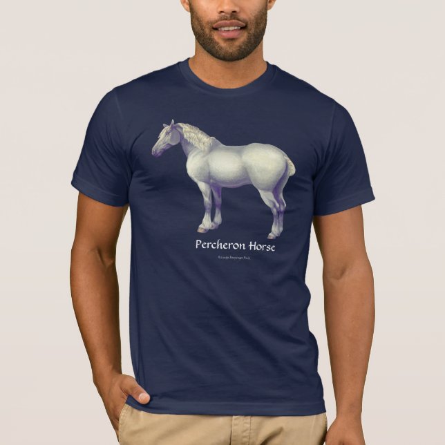 Percheron Horse T-Shirt (Front)