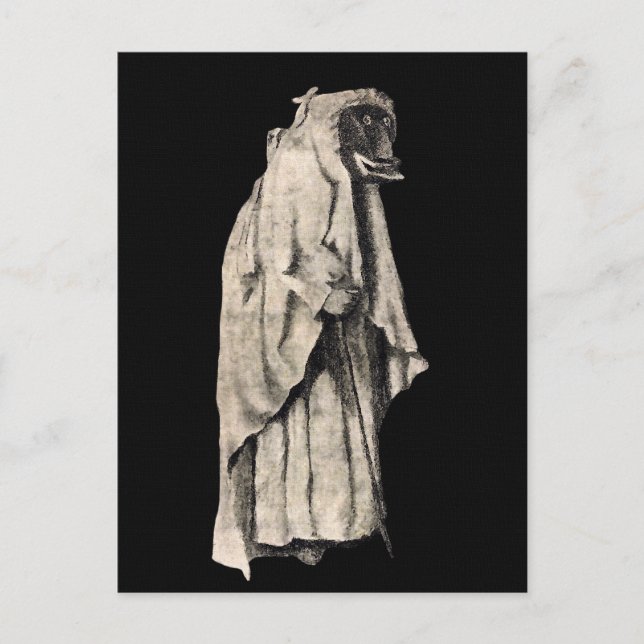 Percht Christmas Witch Postcard (Front)