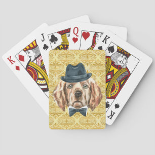 Percival the Lab Funny Dog Playing Cards