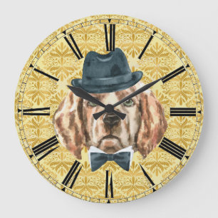 Percival the Lab Wall Clock