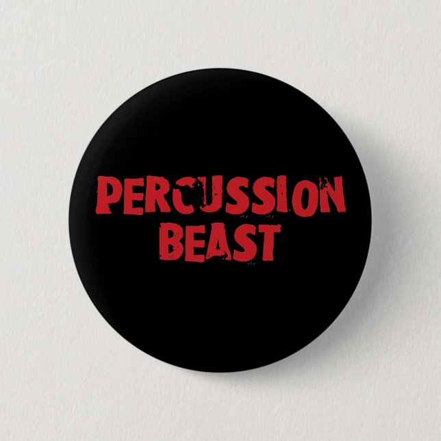 Percussion Beast Button (Front)