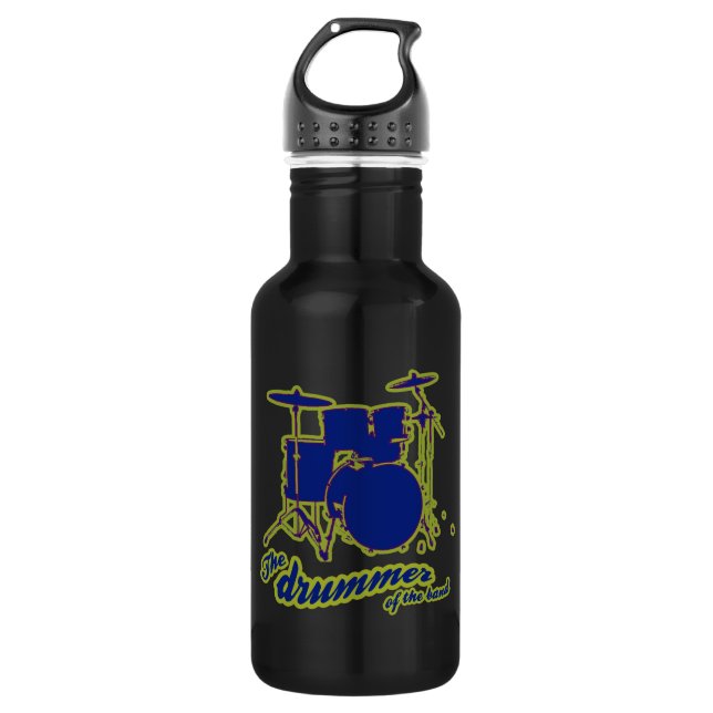 percussion Drums drummer 532 Ml Water Bottle (Front)