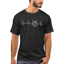 Percussion Heartbeat Minimalist Drumline
