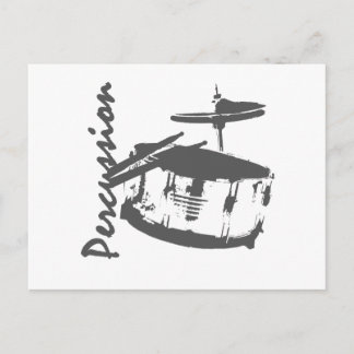 Percussion/ Snare Postcard