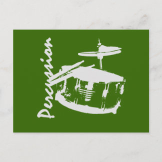 Percussion/ Snare Postcard