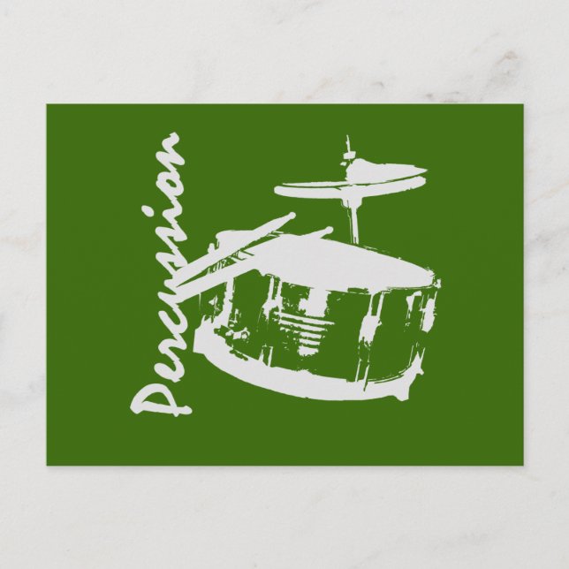 Percussion/ Snare Postcard (Front)