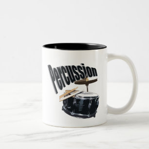 Percussion/ Snare Two-Tone Coffee Mug