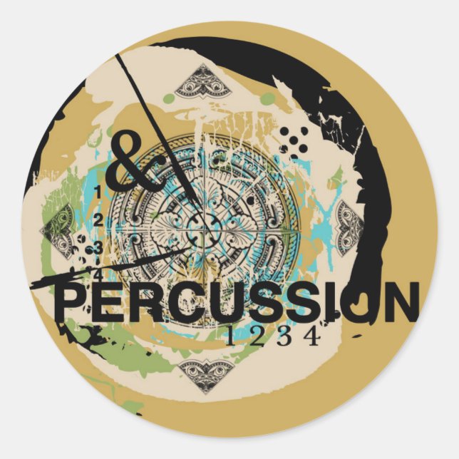 Percussion sticker (Front)