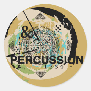 Percussion sticker