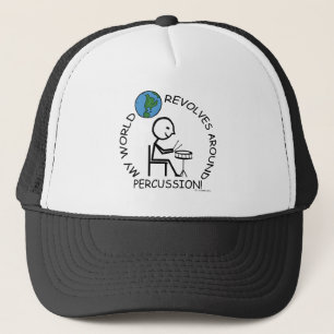 Percussion - World Revolves Around Trucker Hat
