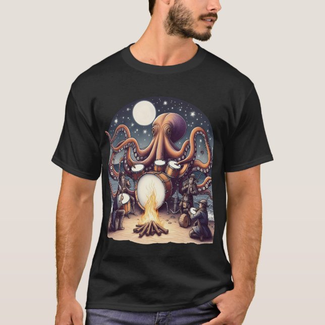 Percussive Aquatic Performance T-Shirt (Front)
