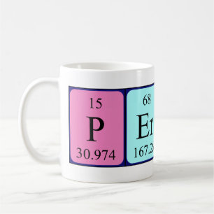 Percy periodic table name mug