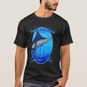 Perdido Key, Florida Sailfish Billfish Saltwater F T-Shirt
