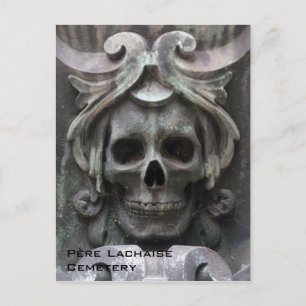 Père Lachaise Cemetery Postcard