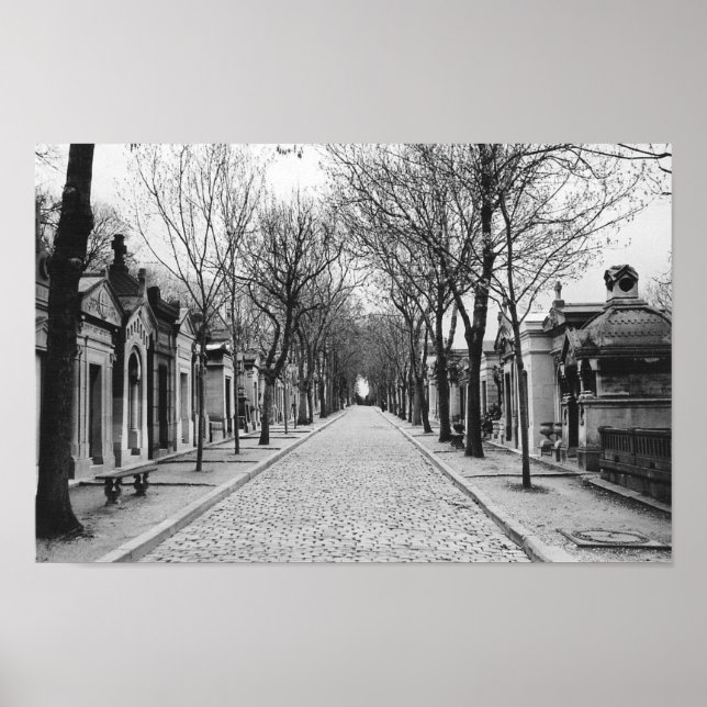 PERE-LACHAISE PATHWAY POSTER (Front)