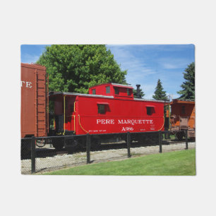 Pere Marquette caboose door mat