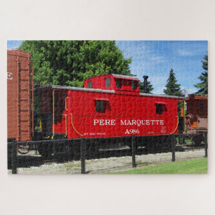 Pere Marquette Caboose jigsaw puzzle