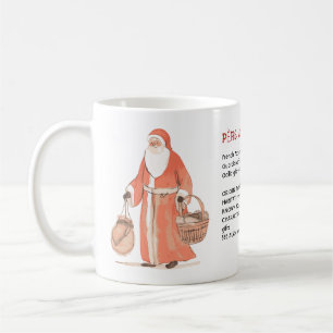 Père Noël French Father Christmas Dictionary Coffee Mug