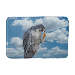 Peregrine Falcon along the Hudson River Bath Mat