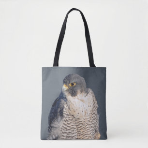 Peregrine Falcon along the Hudson River Tote Bag