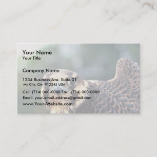 Peregrine Falcon Business Card